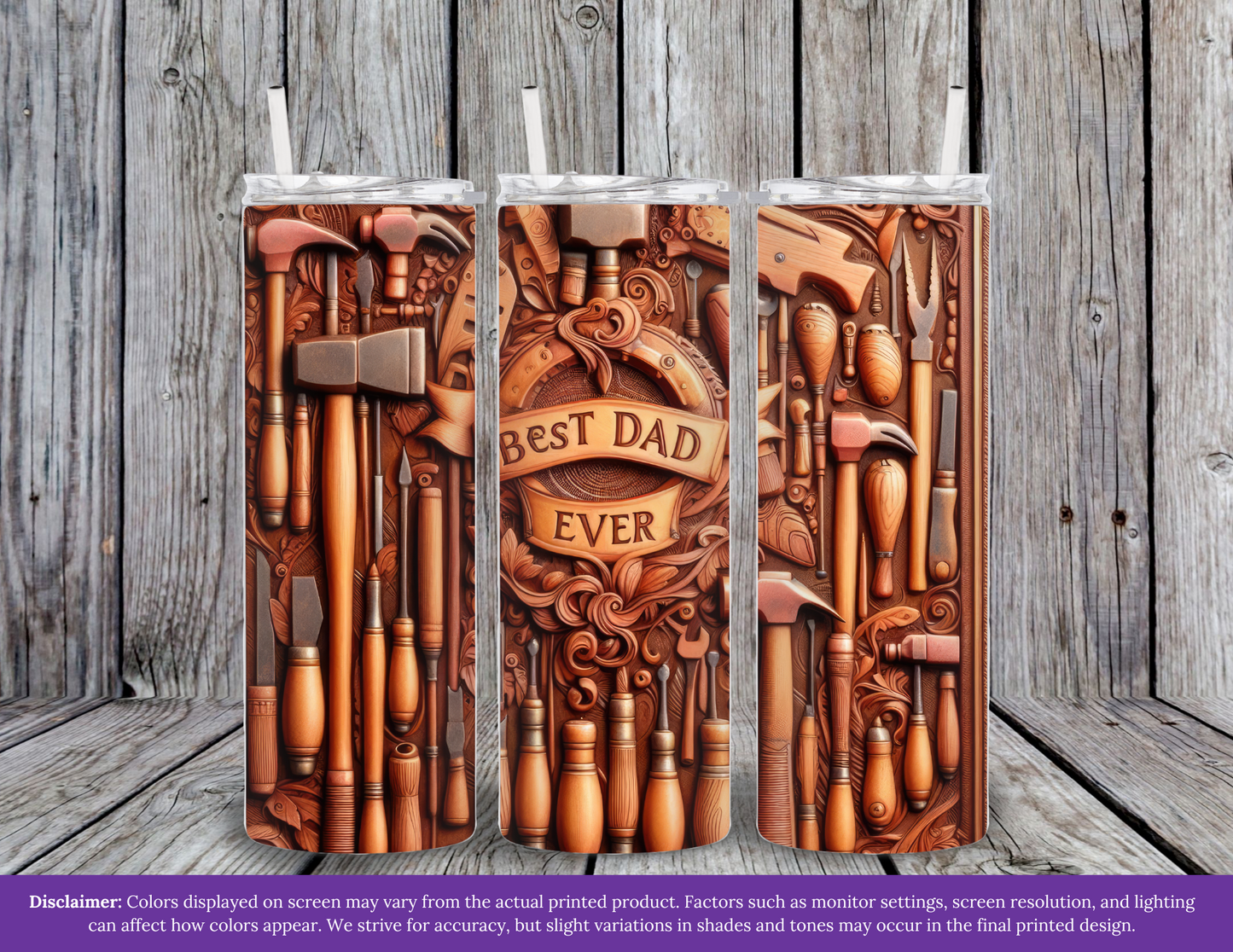 Best Dad Ever Wood Carving Tools