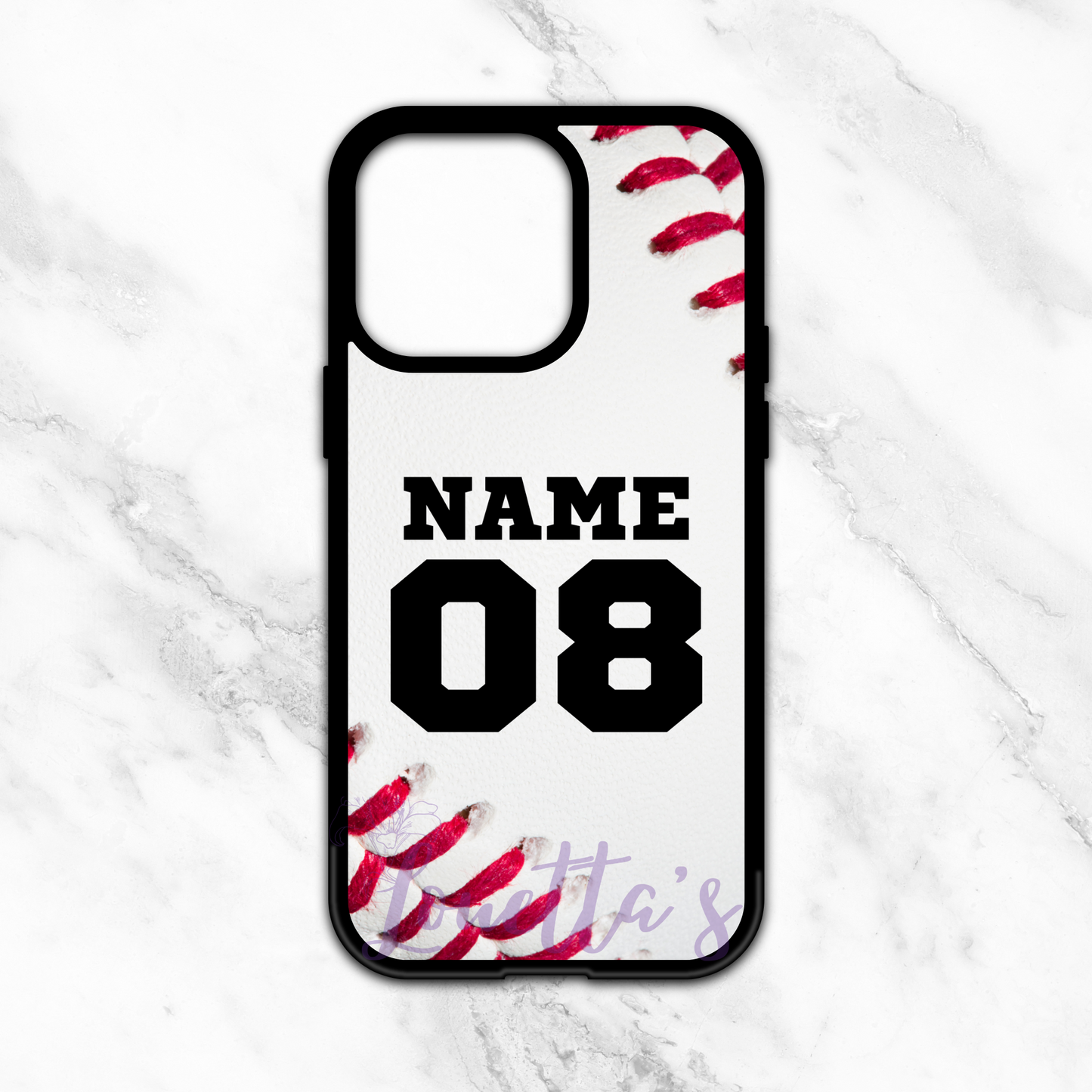 Baseball Name & Number