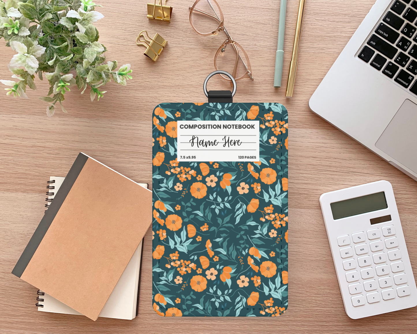 Citrus Petals ID Badge Holder