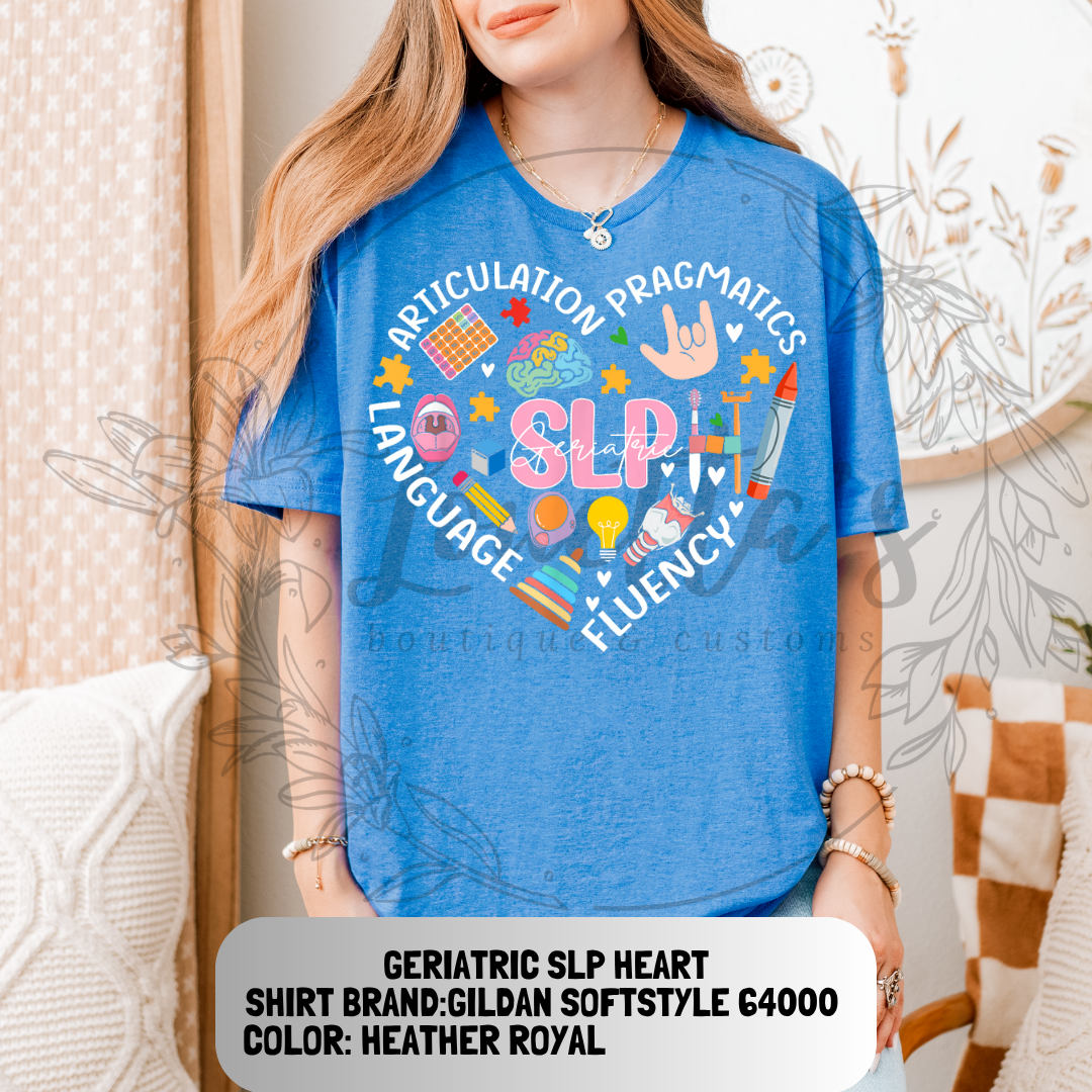 Geriatric Speech Language Pathologist Heart
