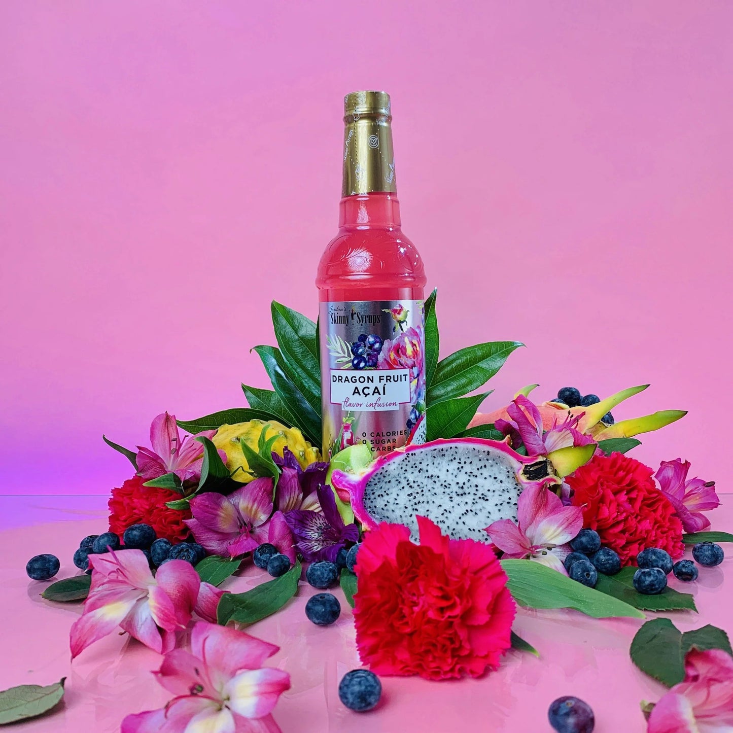 Sugar Free Dragon Fruit Acai Syrup