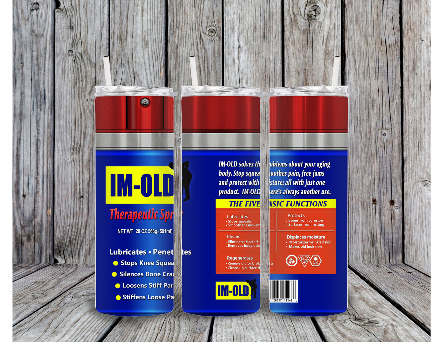 I'm Old Spray Tumbler