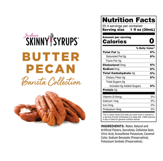 Sugar Free Butter Pecan Syrup