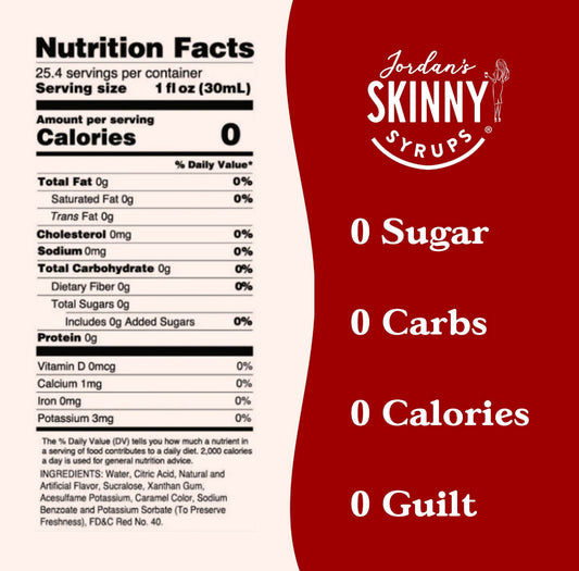 Sugar Free Cherry Flavor Infusion Syrup