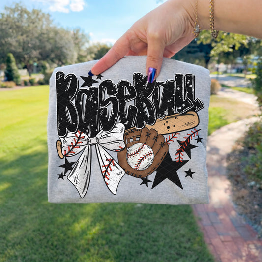 Baseball Bow and Bat