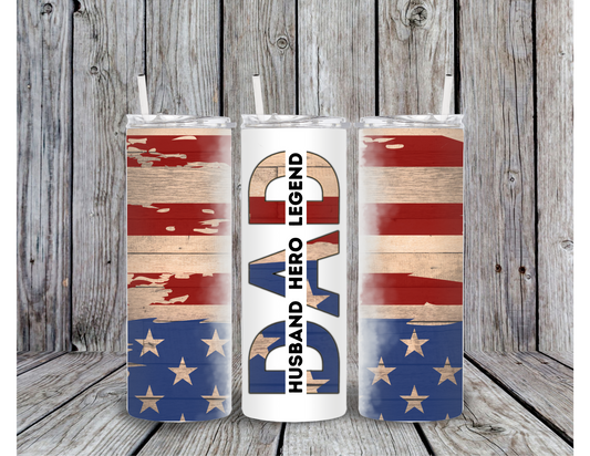 DAD American Flag