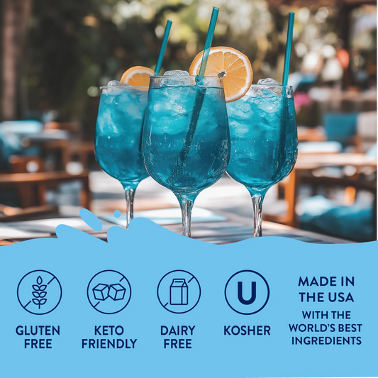 Sugar Free Genie™ Syrup - Sugar Free Sour Blue Raspberry Syrup