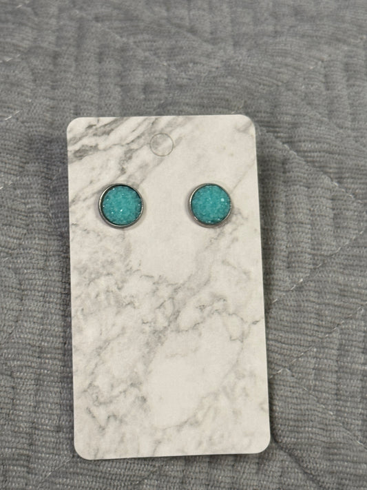 Sky Blue Druzy