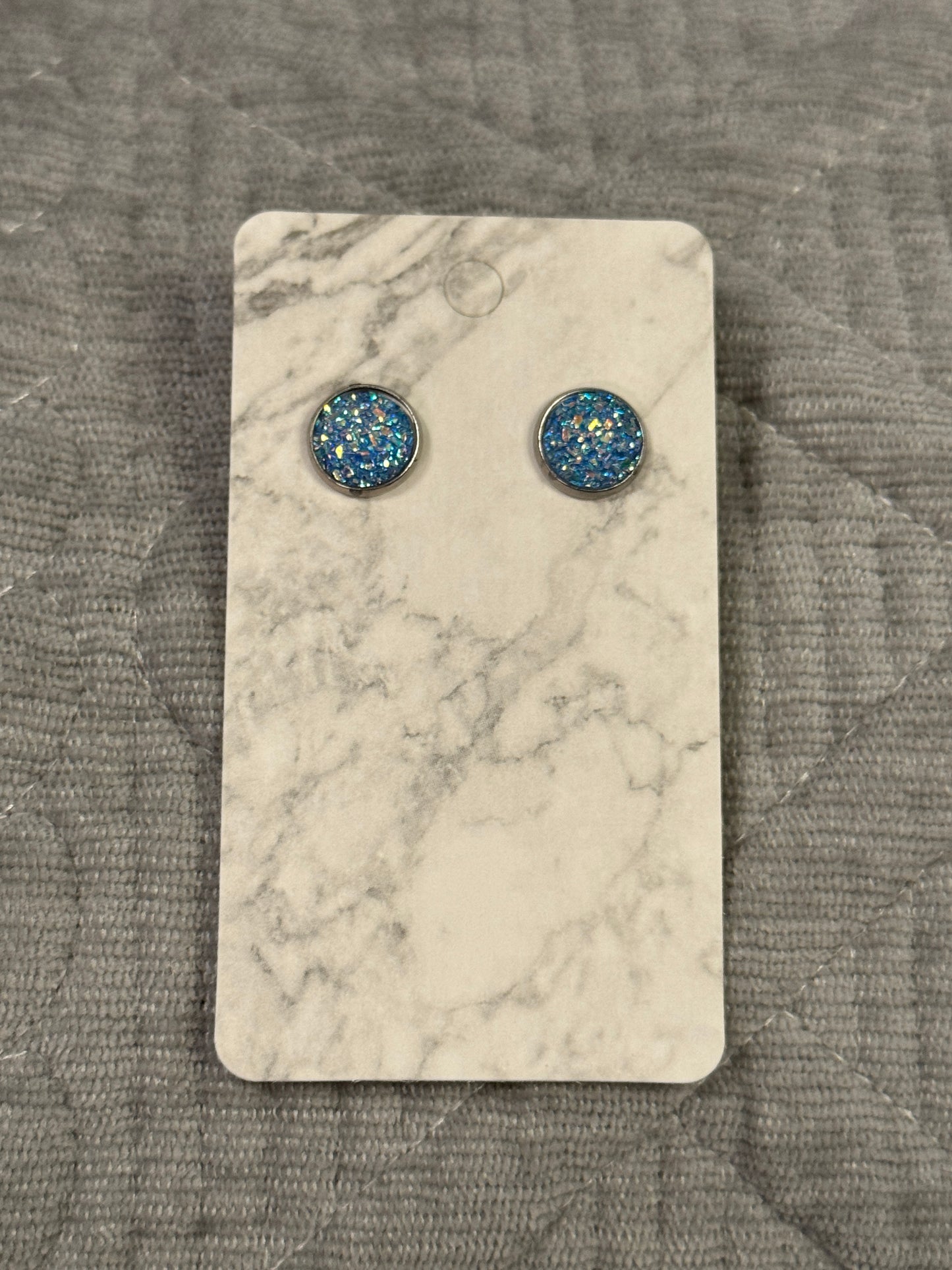 Blue Sparkle Druzy