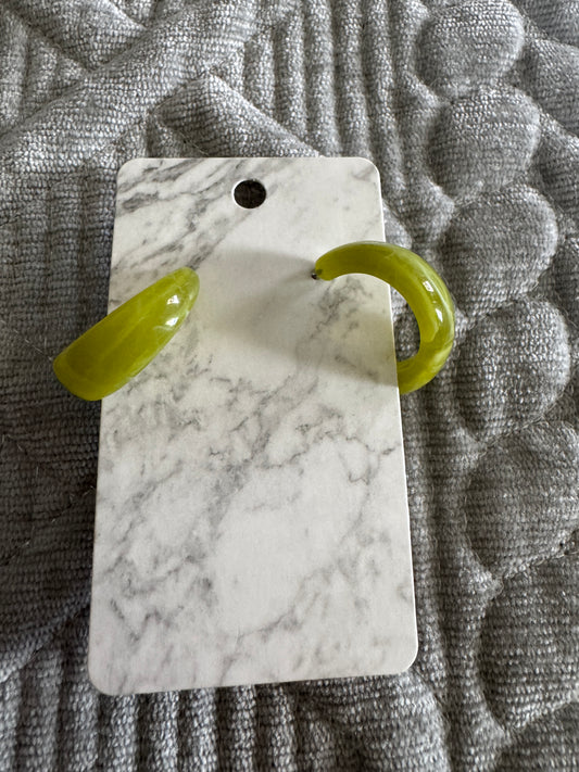 Olive Green  Hoops