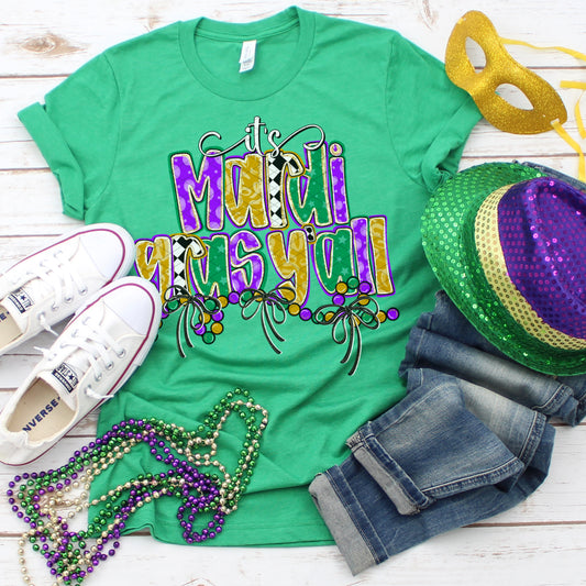 Mardi Gras Y'all Shirt