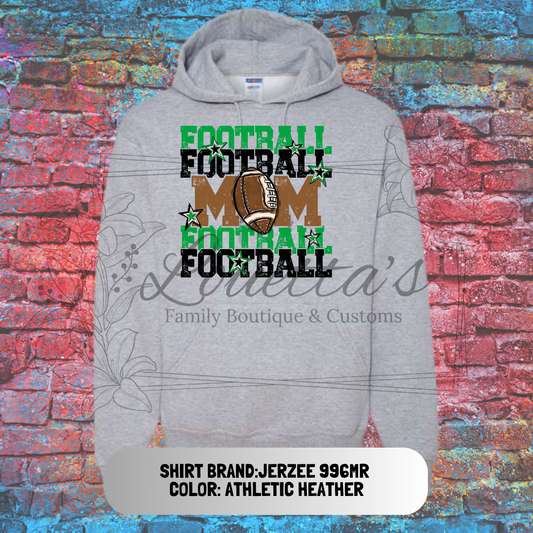 Ste. Genevieve Football Mom Hoodie