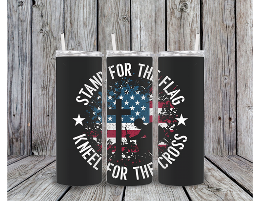 Stand for the Flag Tumbler