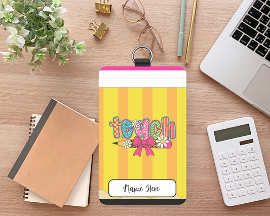 Teach ID Badge Holder